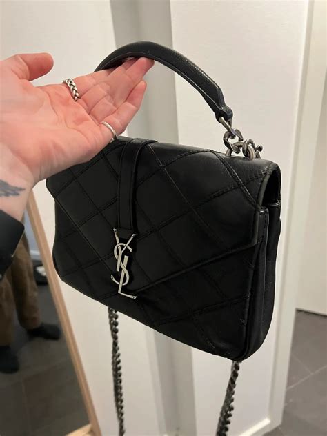 ysl taske sort